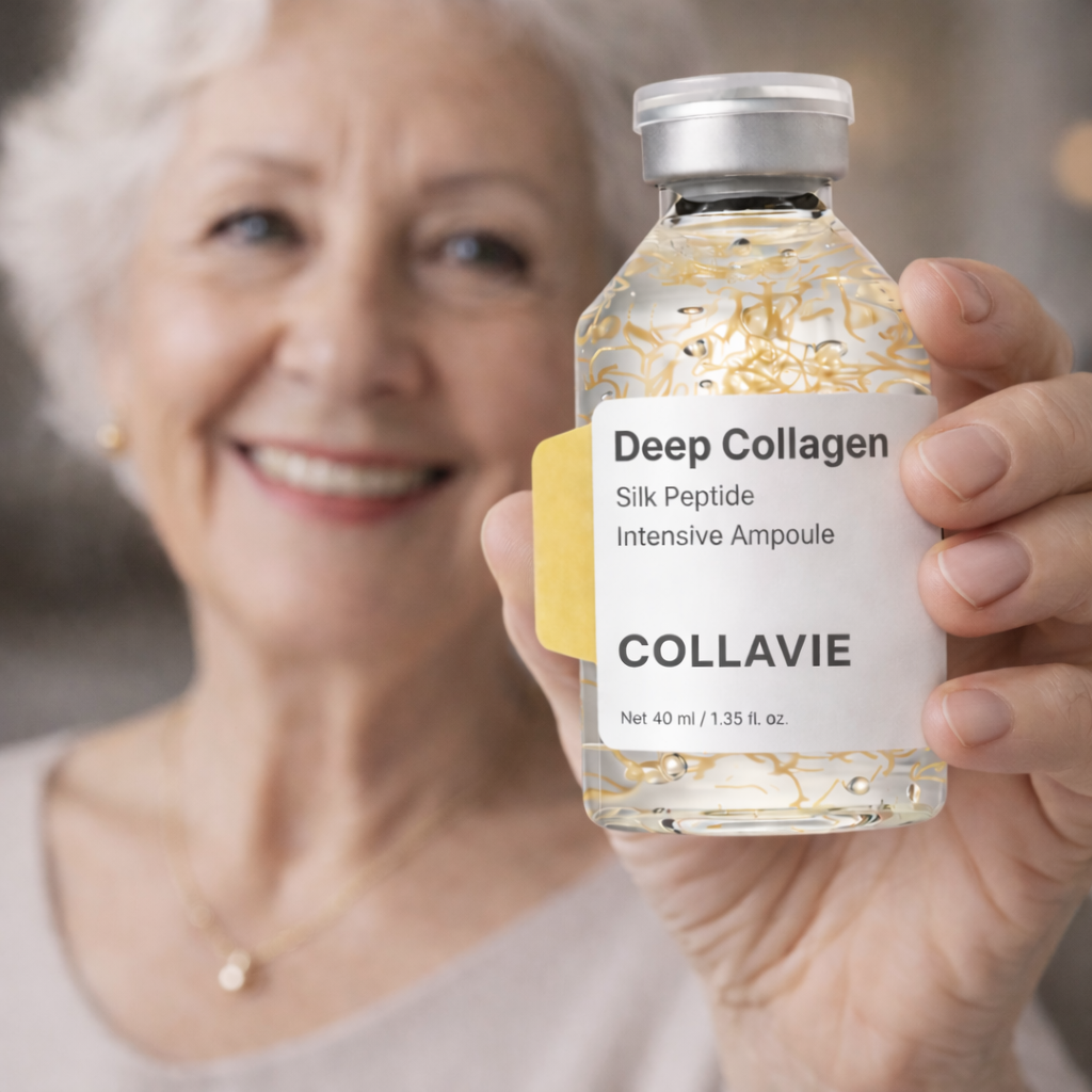 Collavie Ampoule Collagène Profond Peptides de Soie