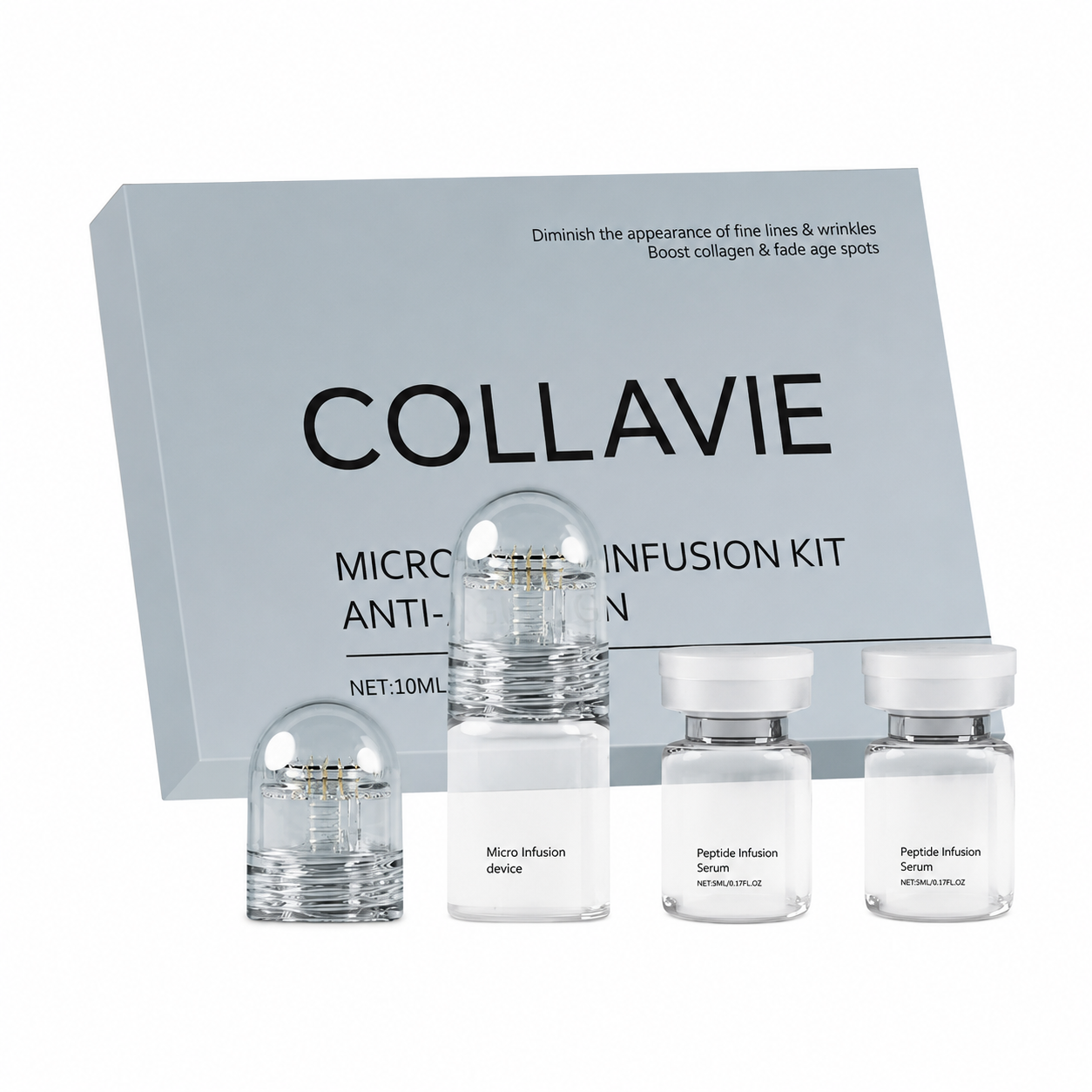 COLLAVIE Kit d’Infusion Micro-Aiguilles