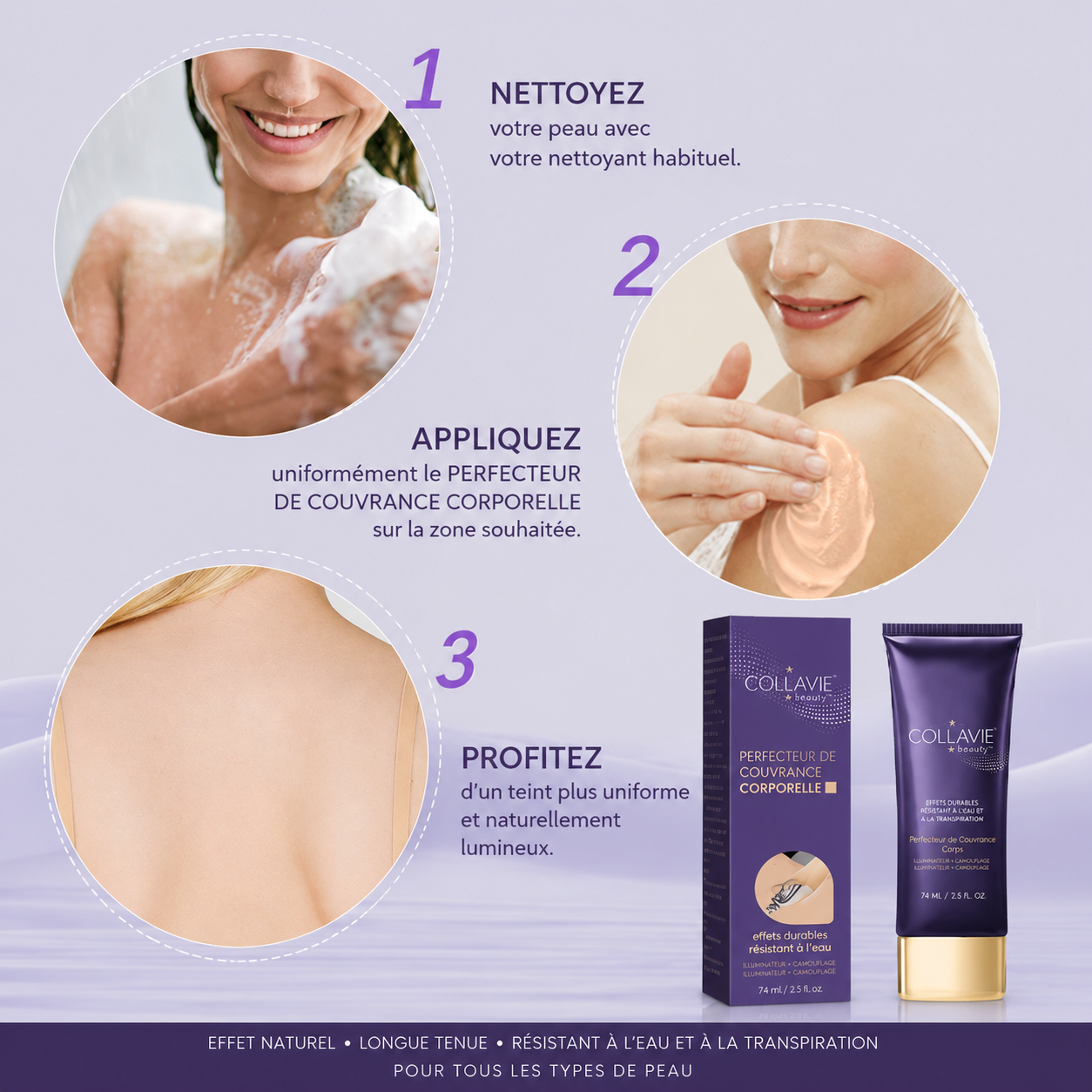 Maquillage Corporel Haute Couvrance COLLAVIE