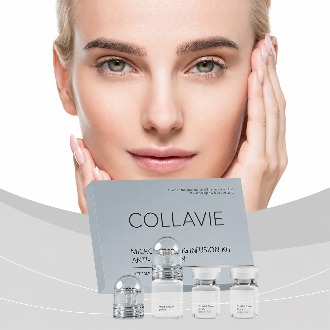 COLLAVIE Kit d’Infusion Micro-Aiguilles